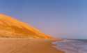 When Sahara dunes meet with the sea.