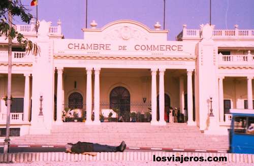 Plaza de la Independencia y Camara de Comercio - Senegal