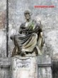 Ampliar Foto: Estatua de Hipocrates en la Universidad de Medicina - Salvador de Bahia - Brasil - Brazil.