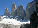 Vista mas cercana de las Torres del Paine - Chile
Next view of Torres del Paine Park - Chile