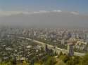 Santiago de Chile vista desde el avión
