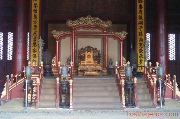 Trono Imperial - Ciudad prohibida - Pekin - China
Imperial Throne - Forbidden City - Beijing - China