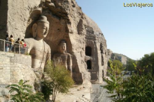 Yungang caves or grotes near Datong - China
Las cuevas o grutas rupestres de Yungang -Datong- China