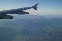 Mongolia Interior vista desde el avión - China