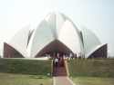 Go to big photo: Lotus Temple or The Bahai's House - New Delhi - India