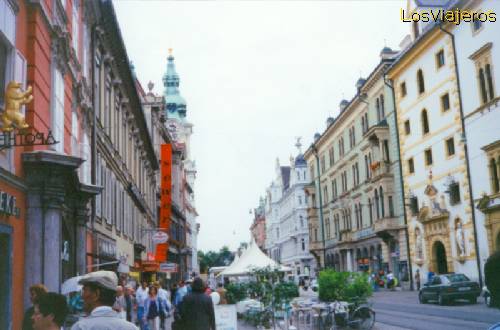 Calles comerciales de Graz - Austria