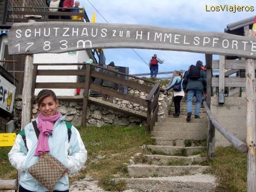 Last trainstop, 1.783, in Himmelspforte - Austria
Fin de trayecto, 1.783m, Himmelspforte - Austria