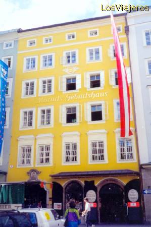 Casa de Mozart - Salzburgo - Austria