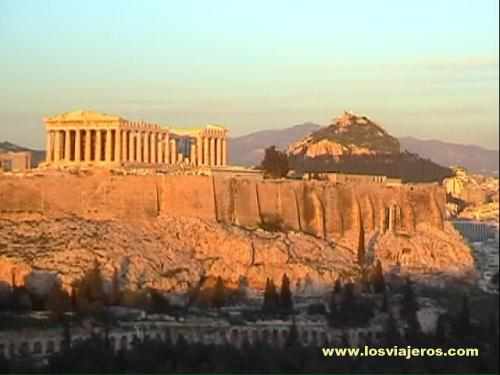 Acropolis y Likabeto - Grecia