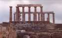 Atardecer en el Templo griego de Poseidon - Cabo Sounion - Grecia