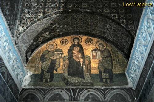 Mosaico en Santa Sofía-Istambul- Turquia
Mosaic of Hagia Sophia -Istambul- - Turkey