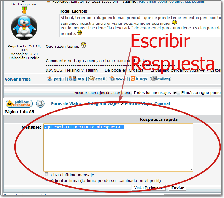 Como Publicar un mensaje en el Foro - Como enviar mensajes al Foro (abrir nuevo tema o responder) - Tutoriales y Modo de Uso del Foro