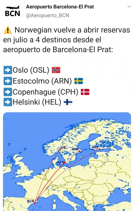 Cancelaciones Norwegian: bonos, cambio de fecha o reembolso - Foro Aviones, Aeropuertos y Líneas Aéreas