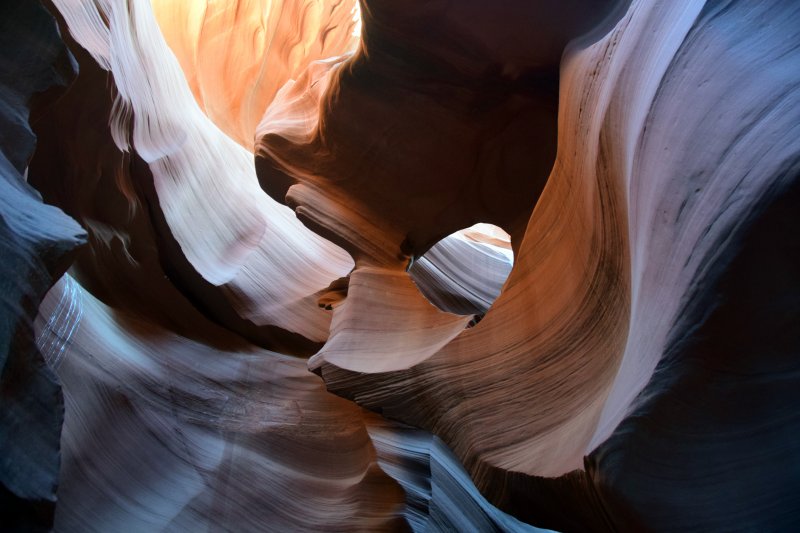 Antelope Canyon: Luz directa y luz reflejada - Visitar Antelope Canyon: cuál es la mejor hora? - Foro Costa Oeste de USA